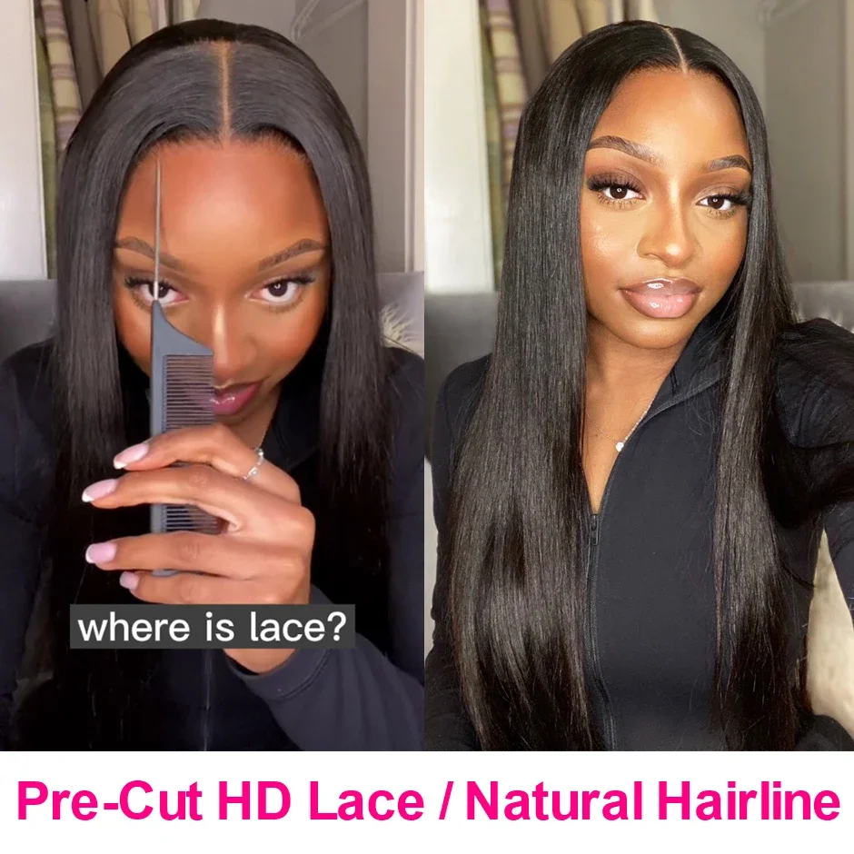 Wear and go glueless wig human - Фотография_4