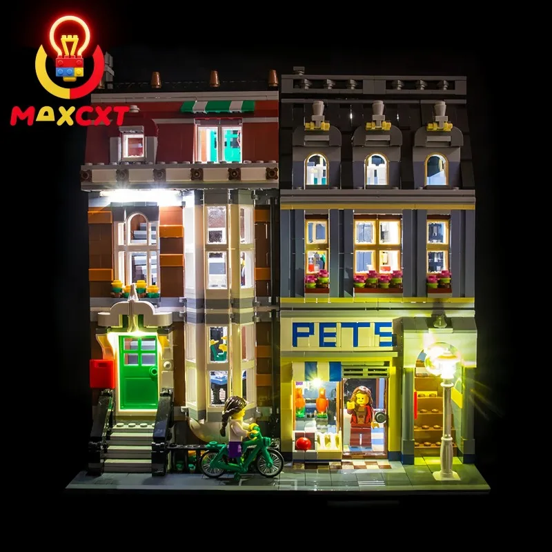 Набор светодиодных фонарей maxcxt для lego 10218