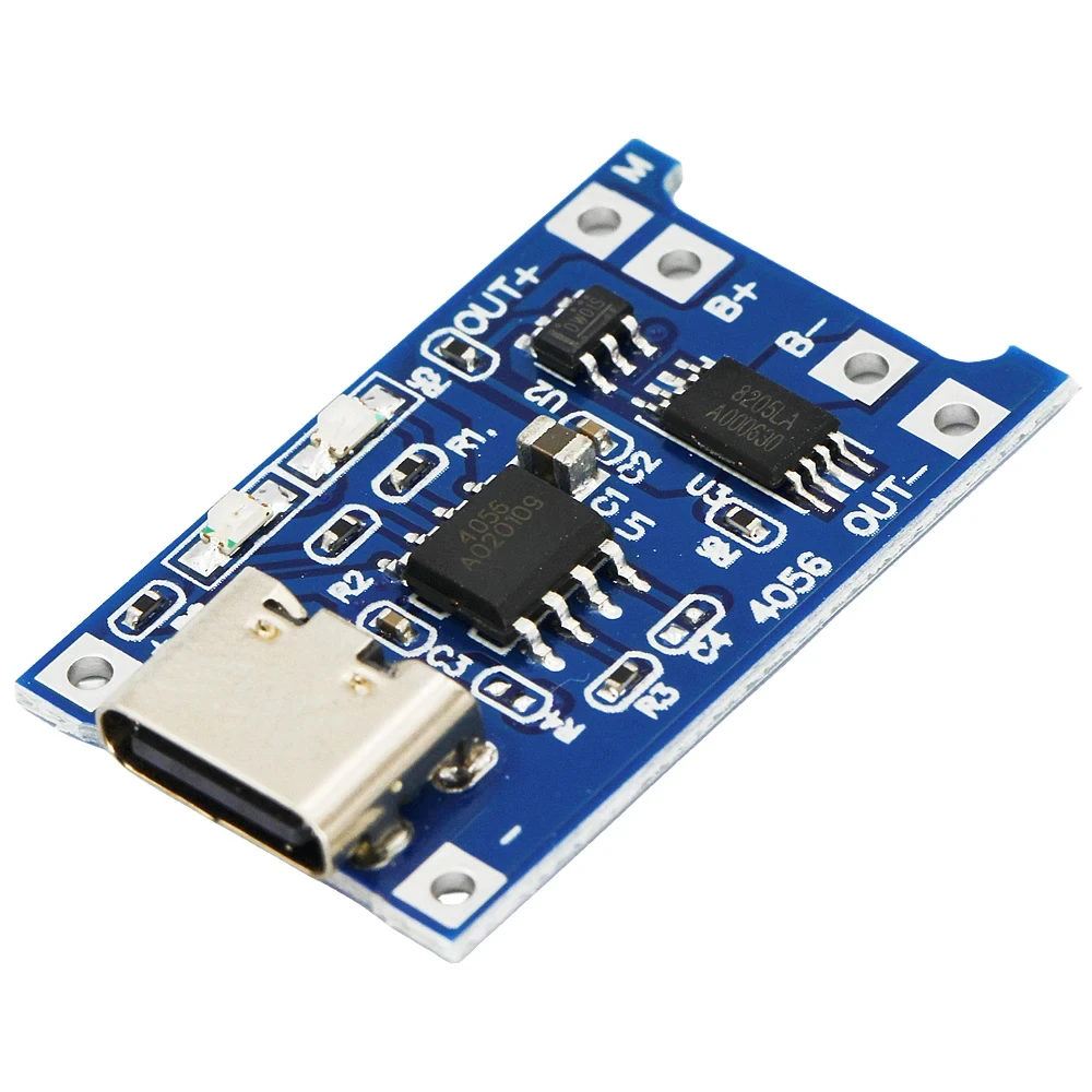 Tp4056 5 в 1 а type-c usb 18650