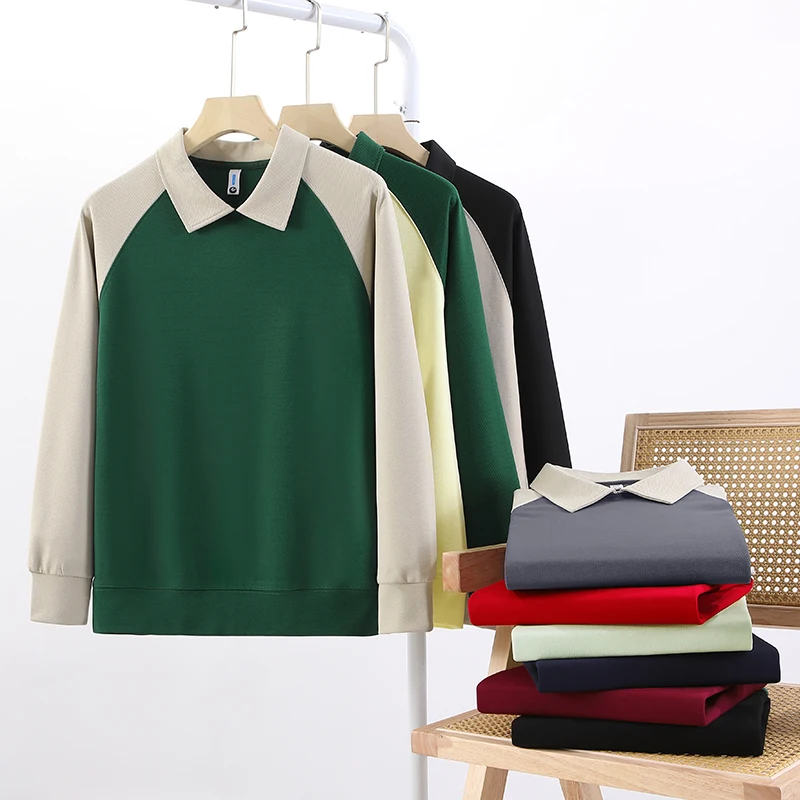 Толстовка с лацканами с цветными блоками - Фотография_2