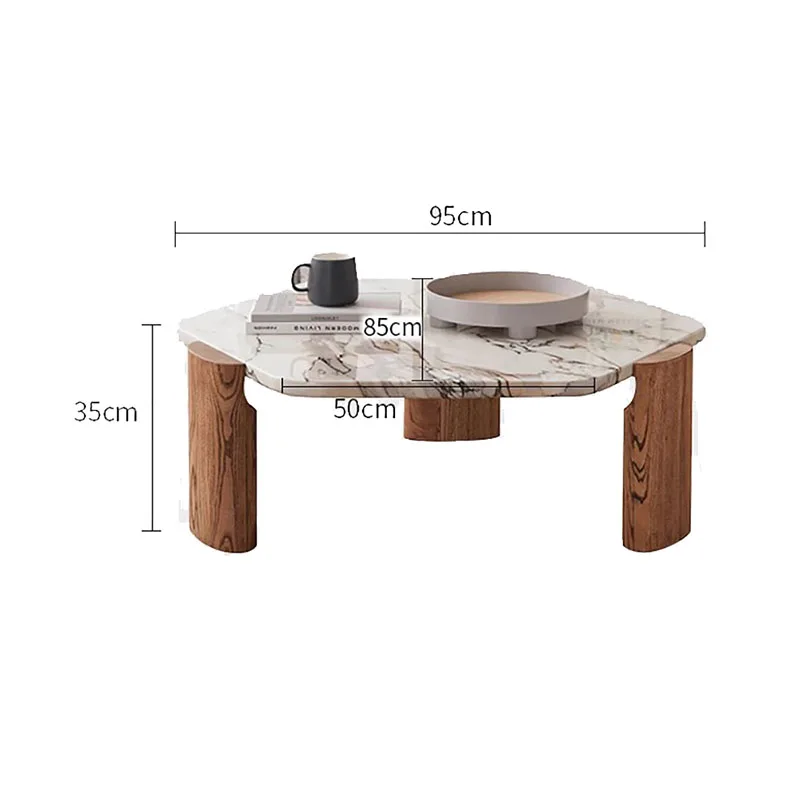 Журнальный столик в скандинавском стиле для гостиной - Фотография_2