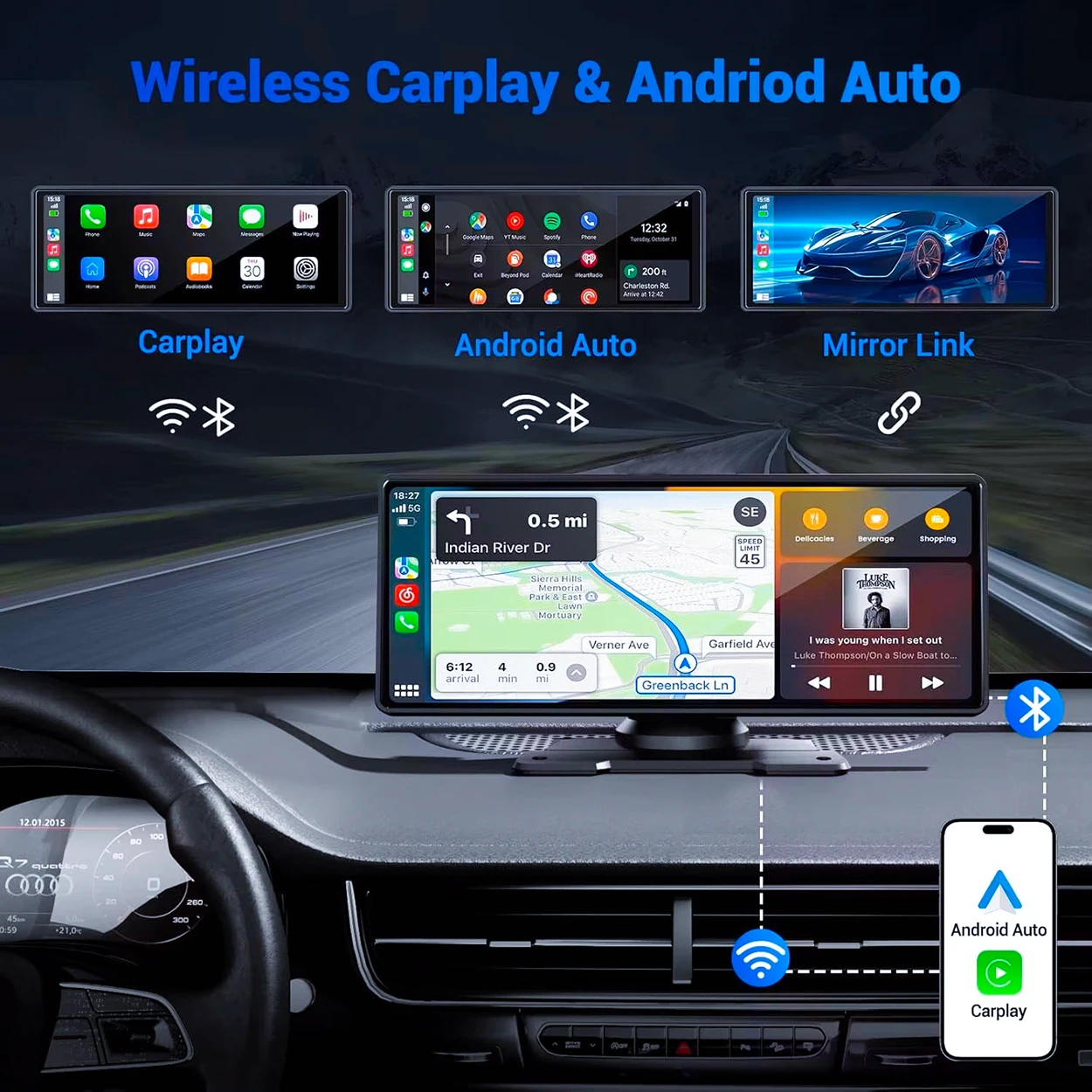 Pionray 11-дюймовый android авто - Фотография_2