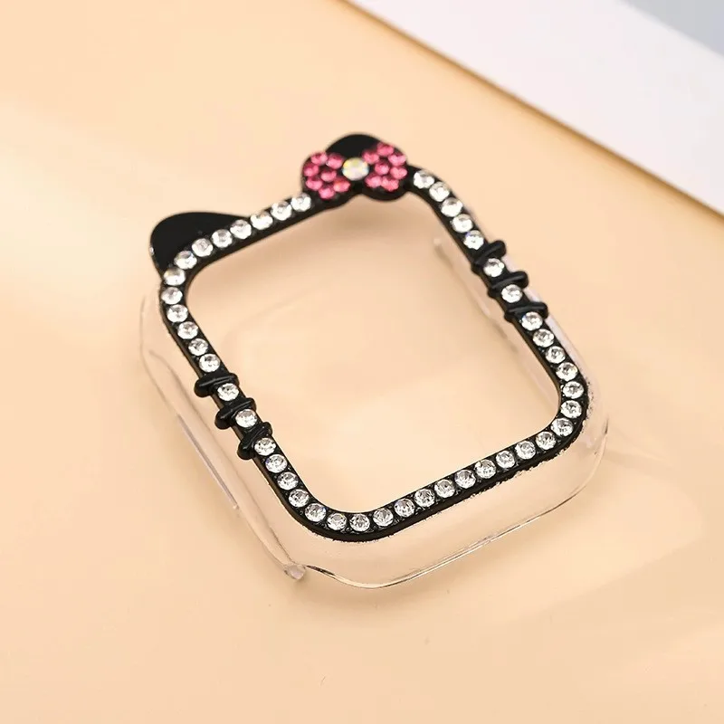 Чехол с бриллиантами для apple watch 10 - Фотография_5