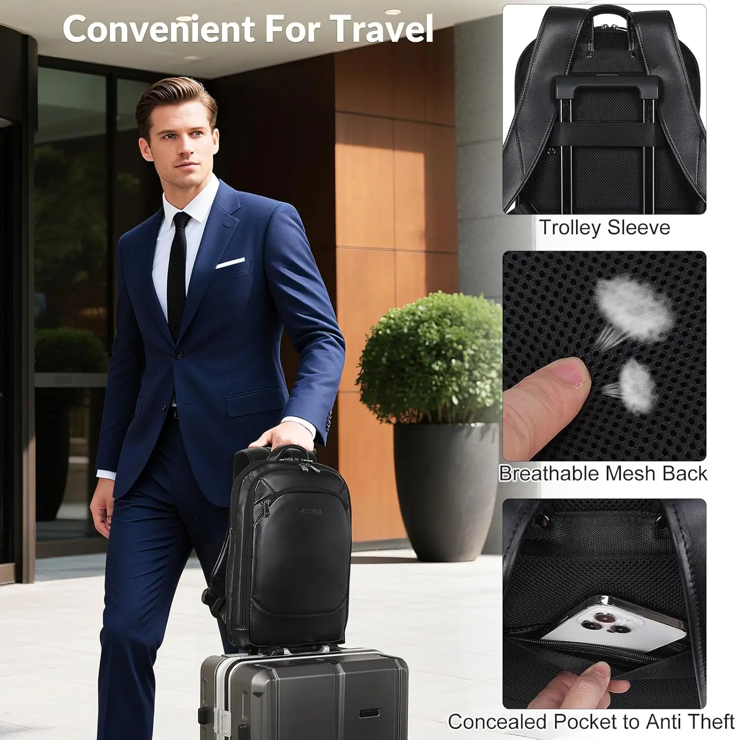 Рюкзак из натуральной кожи masa - Фотография_5