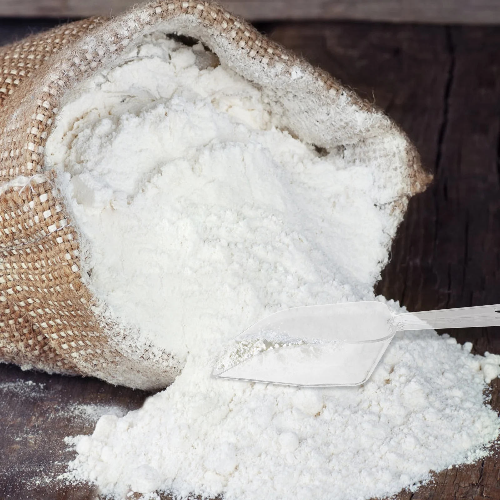 Мини-прозрачный пластиковый набор лопаток для льда - Фотография_3