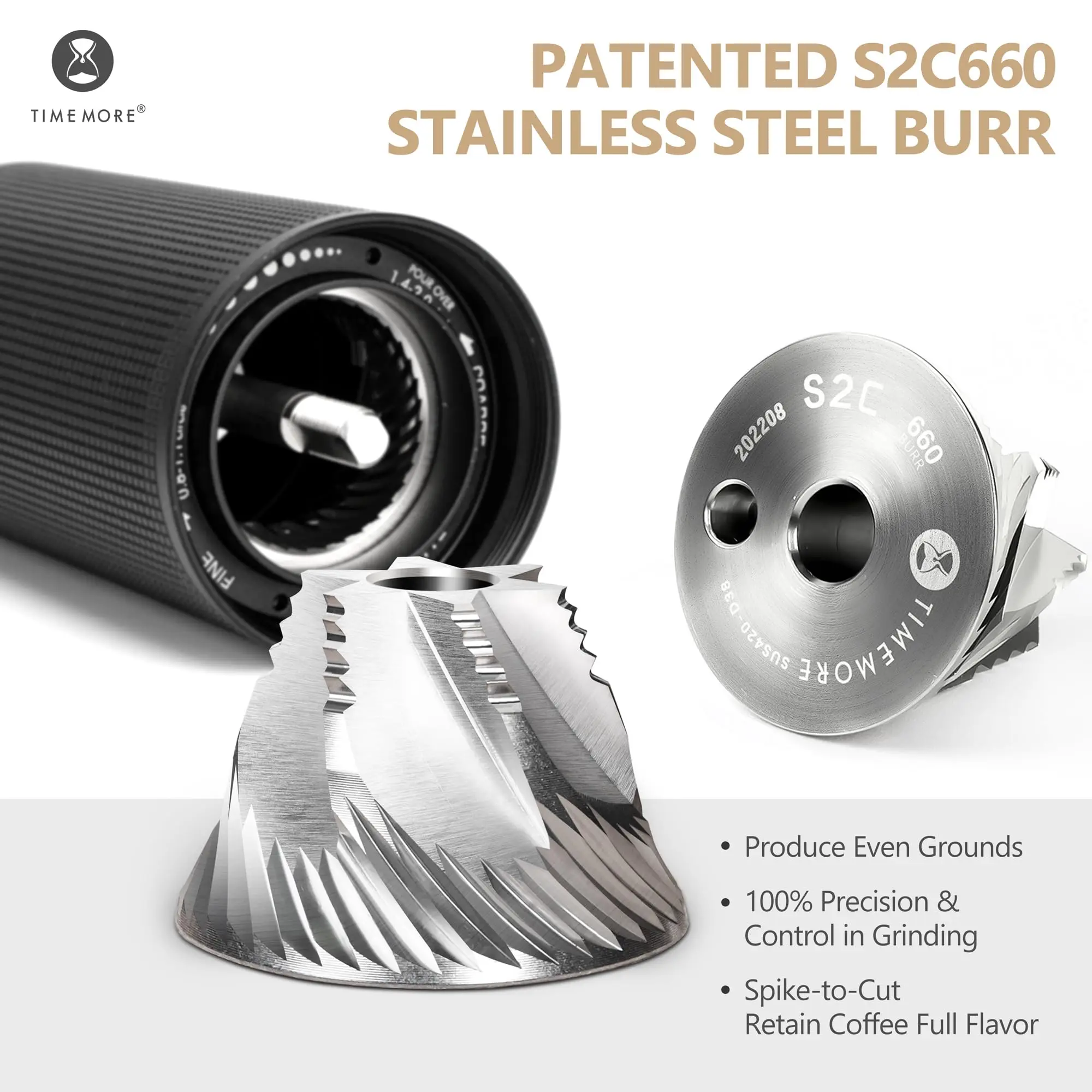 Ручная кофемолка timemore c3esp pro - Фотография_3