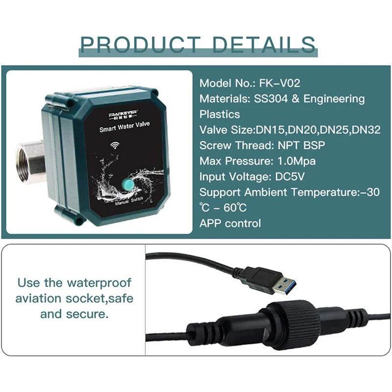 Frogbro wifi умный таймер воды - Фотография_3