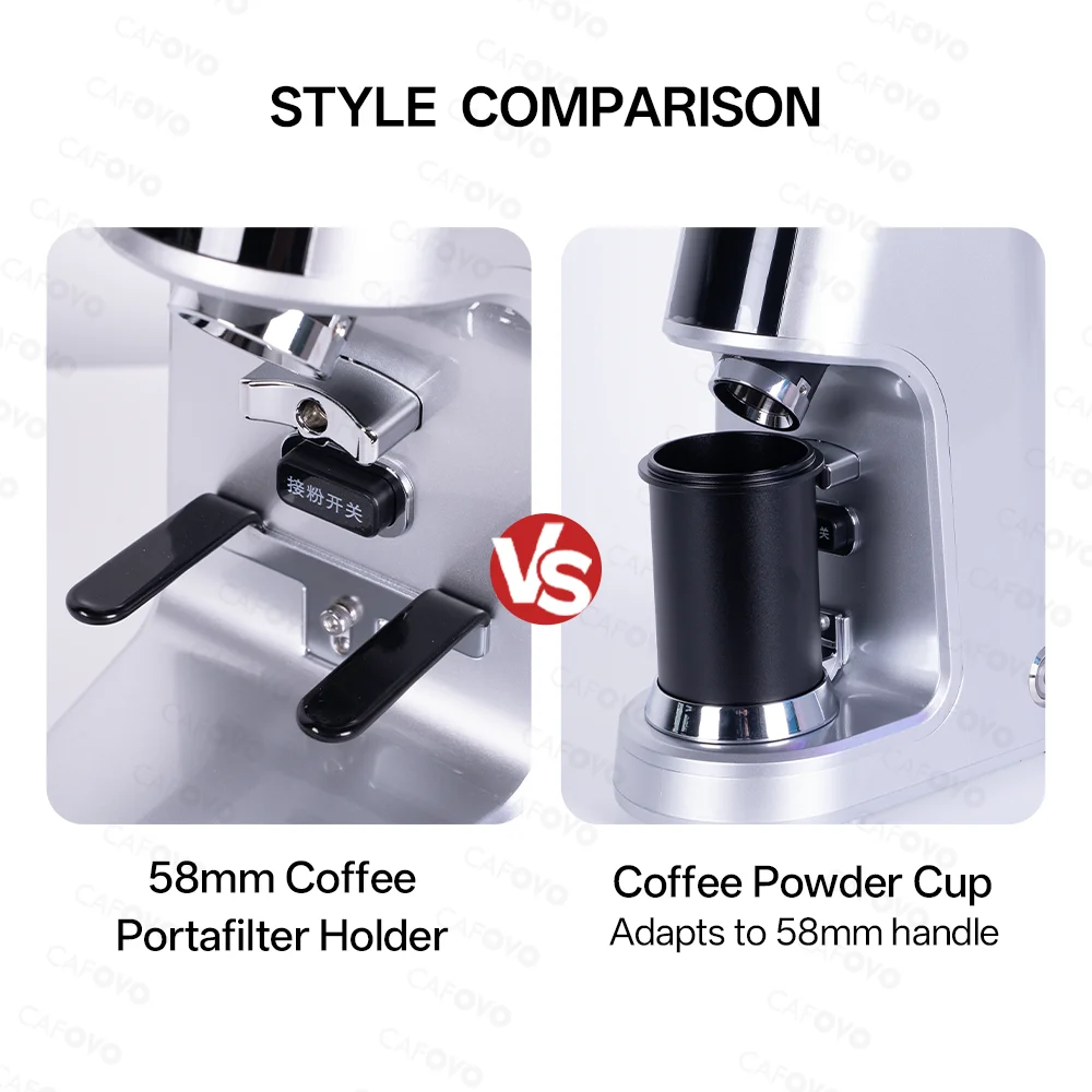 Cafovo g764f кофемолка с плоскими жерновами - Фотография_4