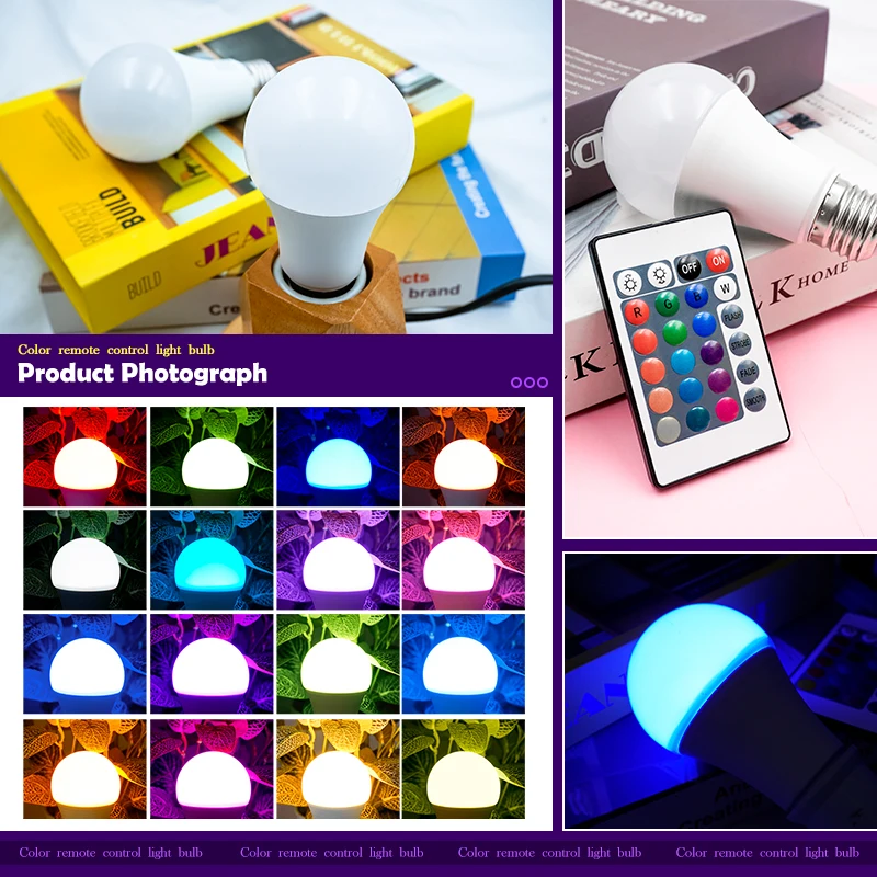 Светодиодная rgb лампа переменного - Фотография_4