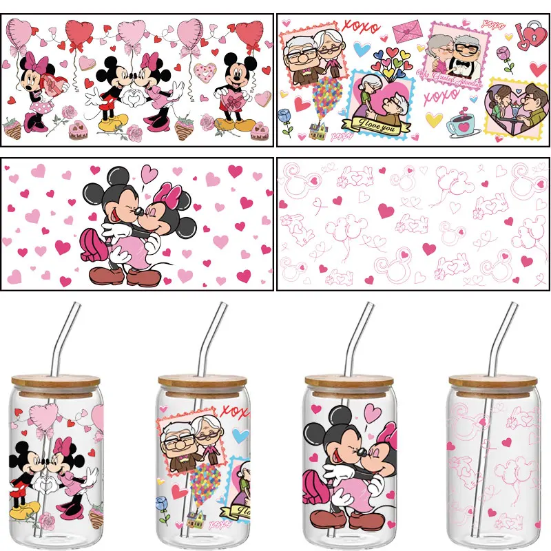 Наклейки disney uv dtf — обертывания