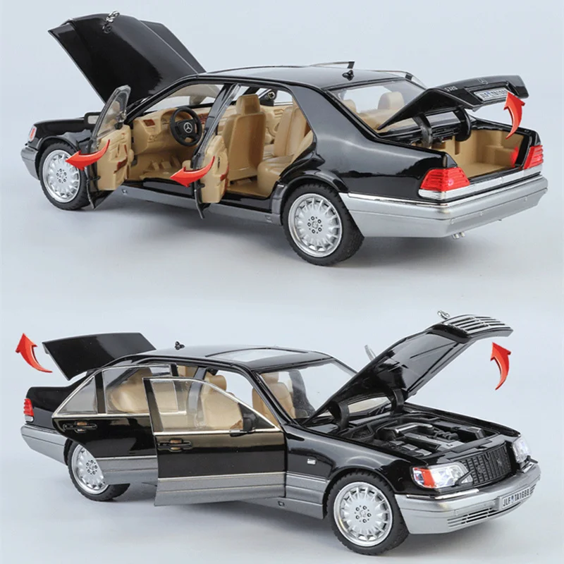 1:24 w140 s320 sel street edition - Фотография_4