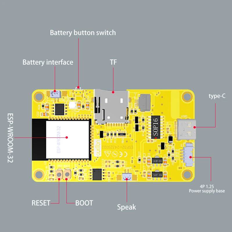Esp32 arduino lvgl wifi и bluetooth макетная плата 2 - Фотография_5