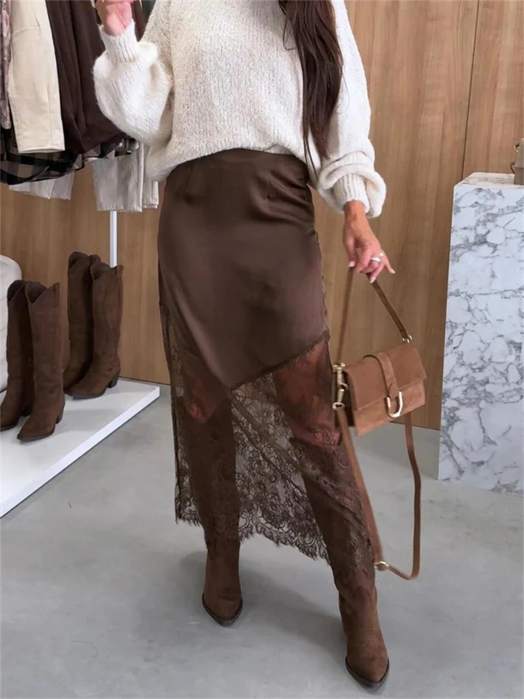 Tuularose винтажные кружевные юбки