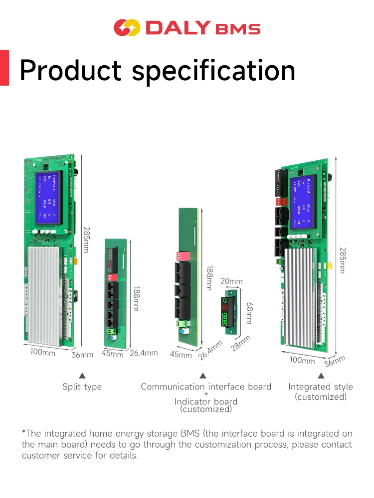 Daly smart lifepo4 bms 8s 24v 16s - Фотография_5