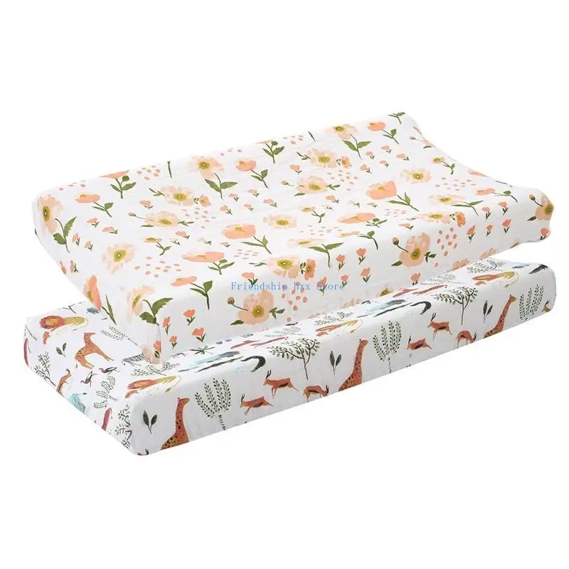 F1cb baby maneing pad cover с цветочным принтом - Фотография_5