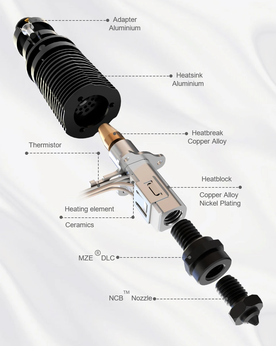 Trianglelab rapido ace hotend запчасти - Фотография_2
