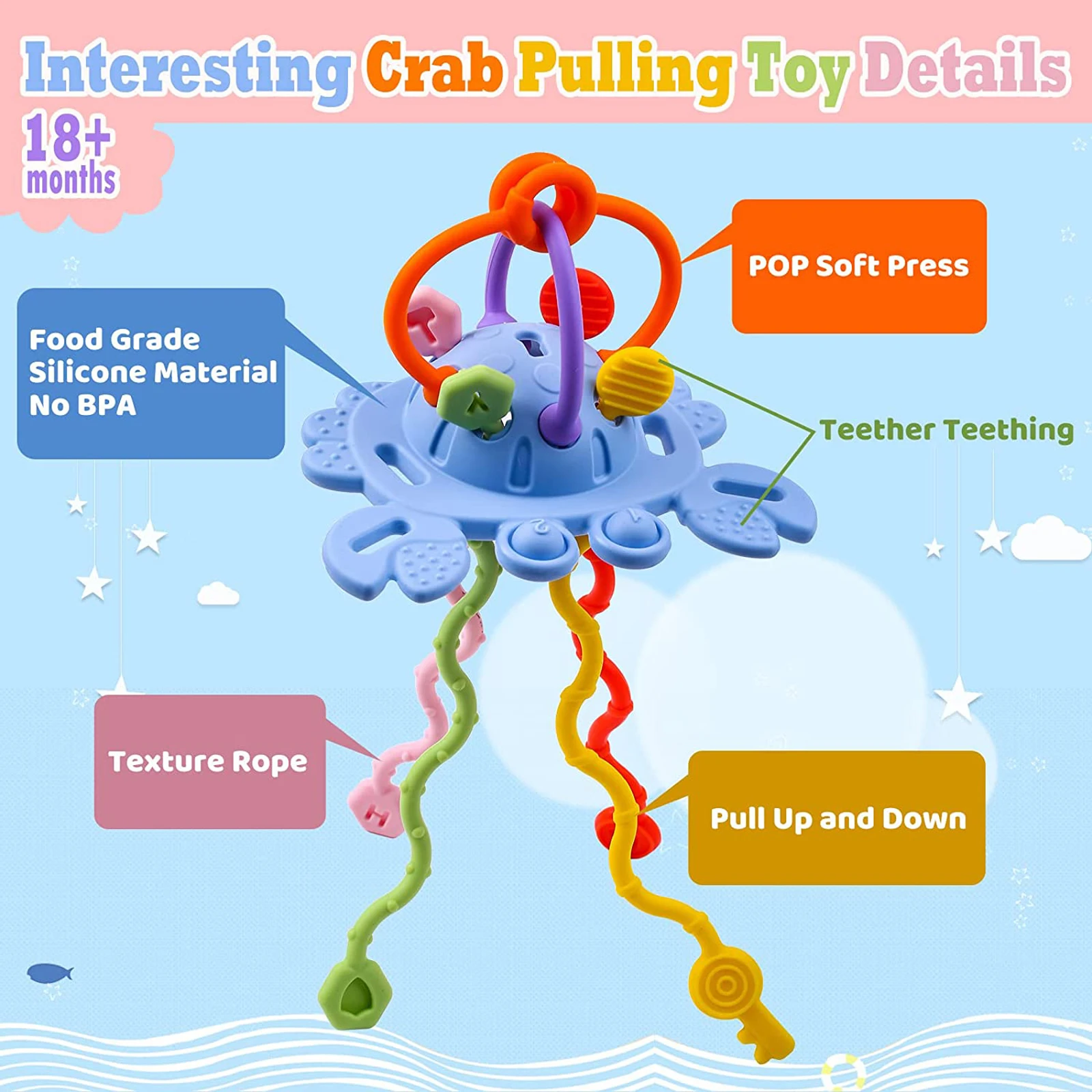 Силиконовый прорезыватель для зубов - Фотография_2