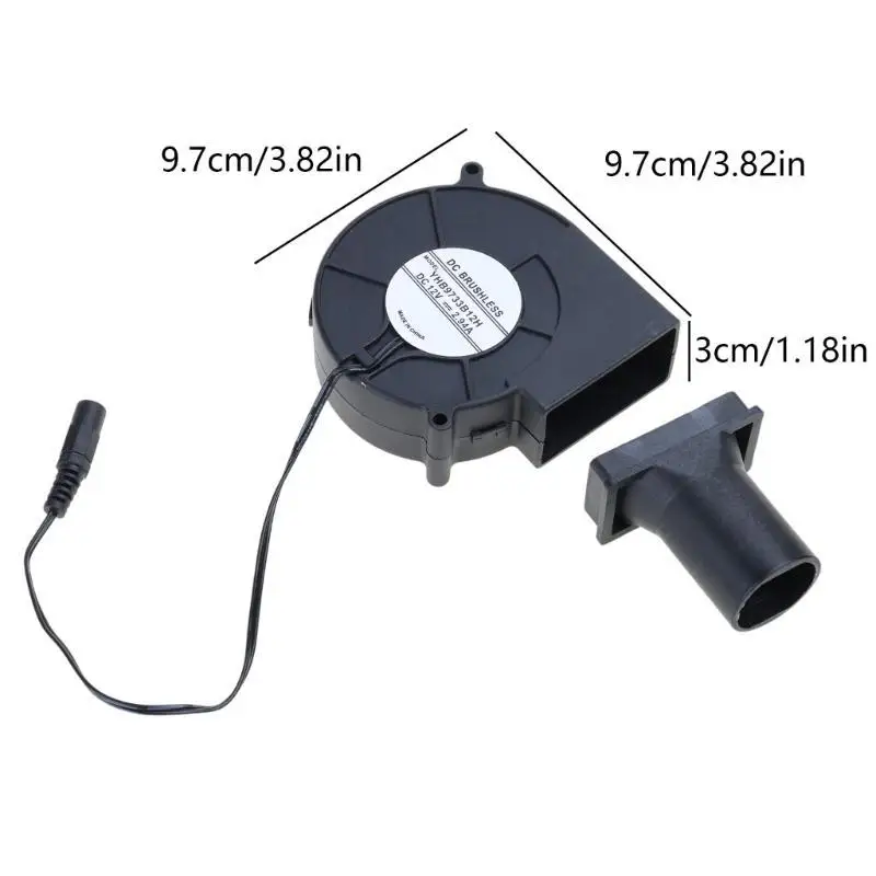 R9uf барбекю bbq bealwer sharcoal стартер bbq fan fan fan fan - Фотография_6