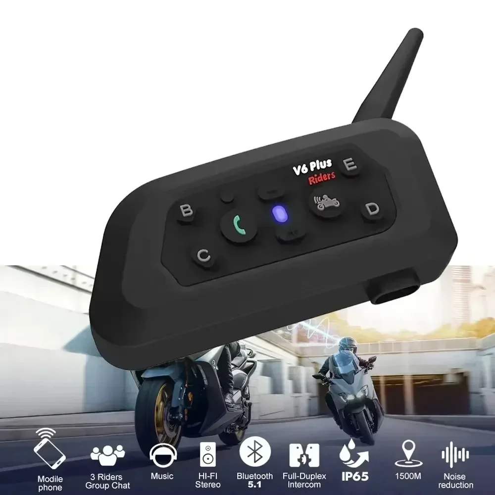 Мотоциклетный домофон bluetooth