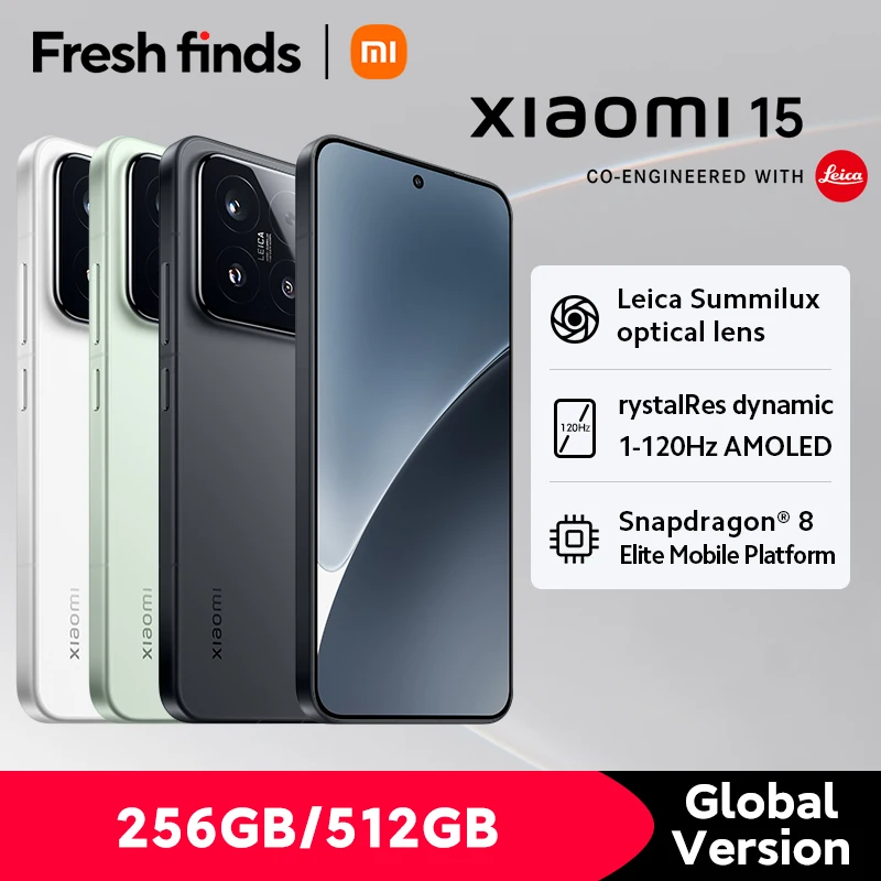 Мировая премьера смартфон xiaomi 15 5g глобальная версия 6