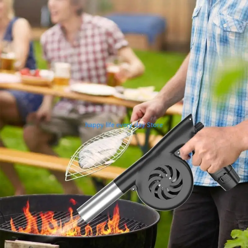 T8uc беспроводной пожарный электрический воздуходувка с 2 аккумуляторами - Фотография_3