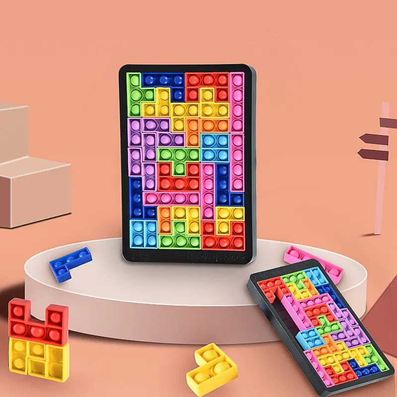 Игрушка-пазл из силикагеля для