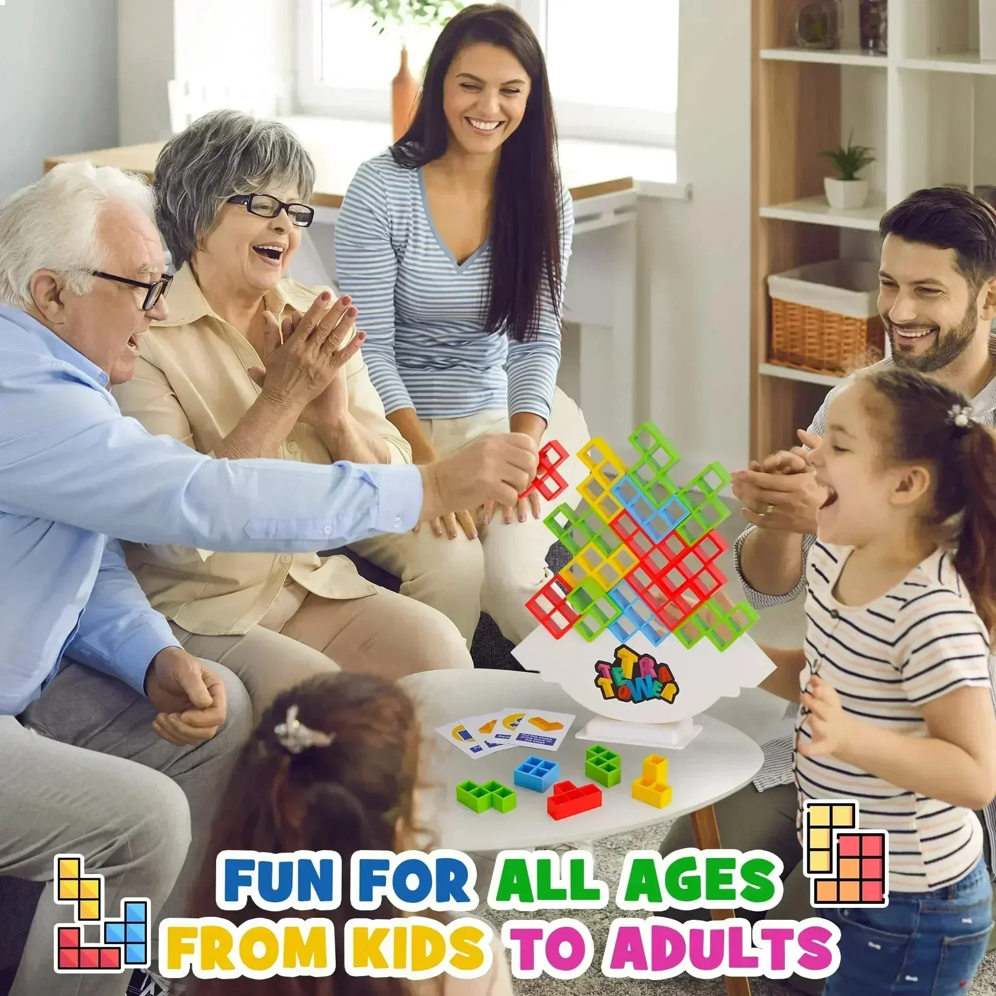 Пазлы tetra tower fun balance stacking - Фотография_4