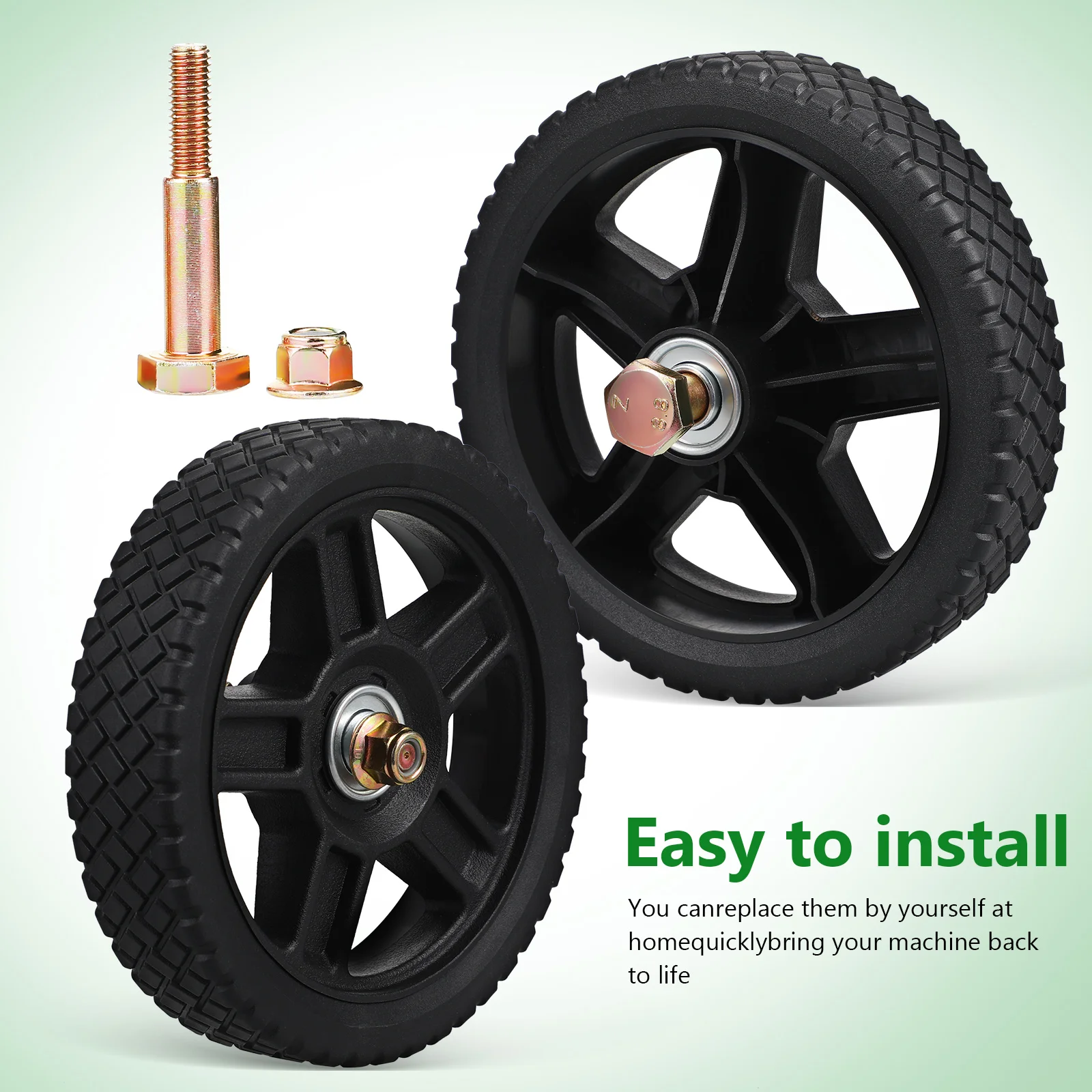 Колеса для газонокосилок 7-дюймовые - Фотография_3