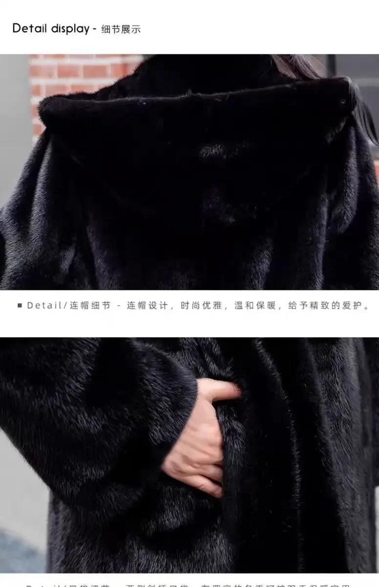 Женская толстая куртка макси y2k - Фотография_6