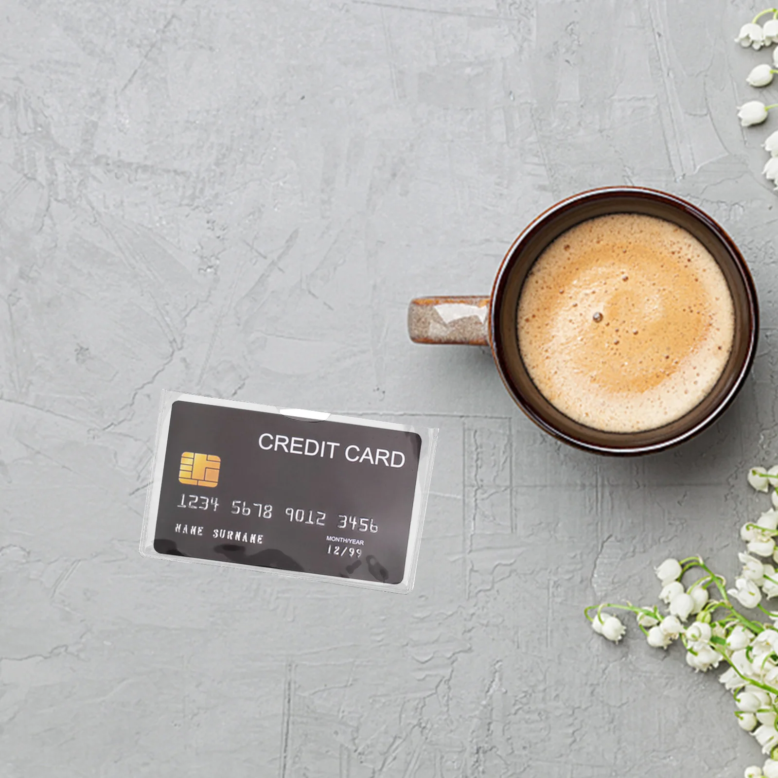 Прозрачные пластиковые защитные рукава для карт