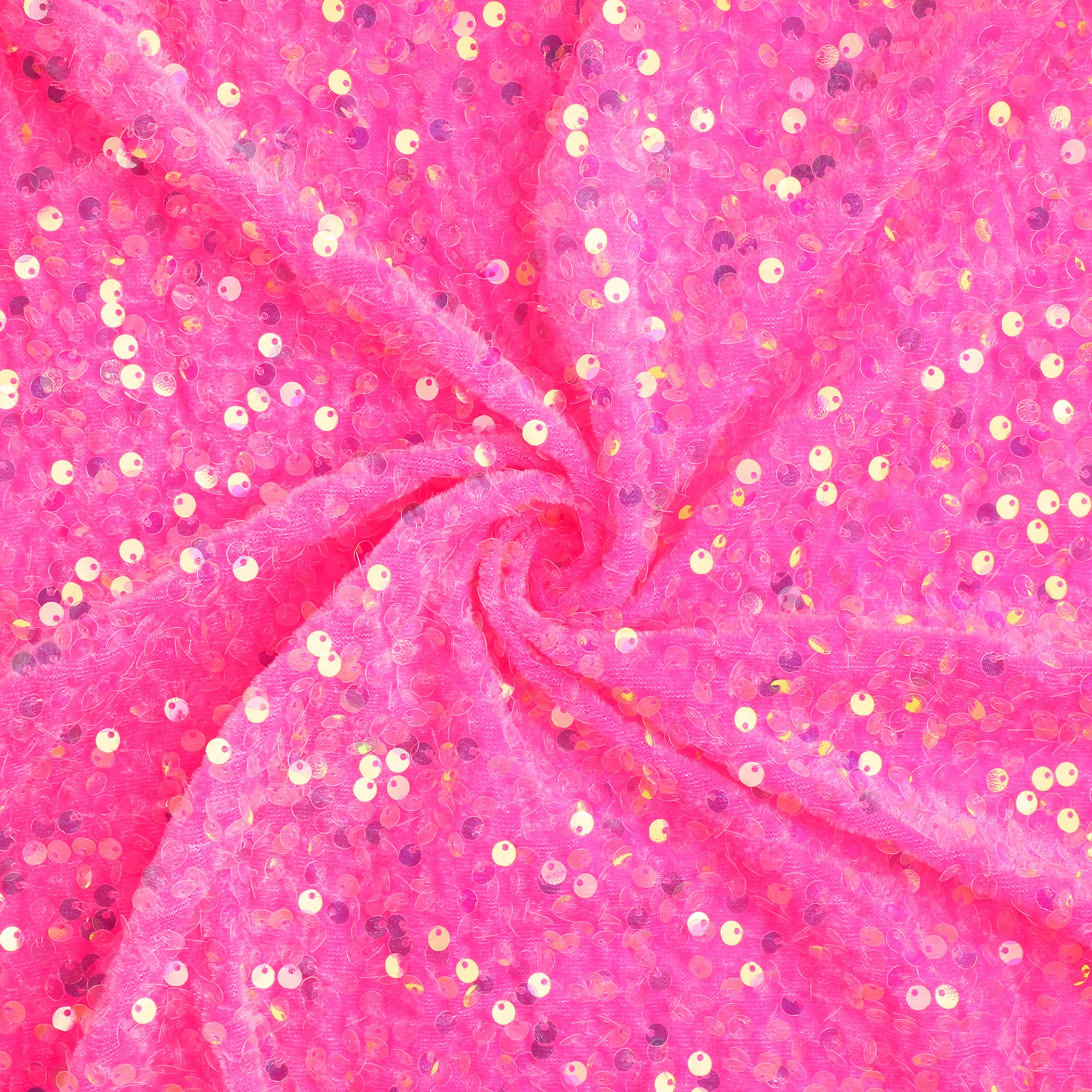 35-цветная плотная ткань с блестками большого круга для вечернего платья - Фотография_4