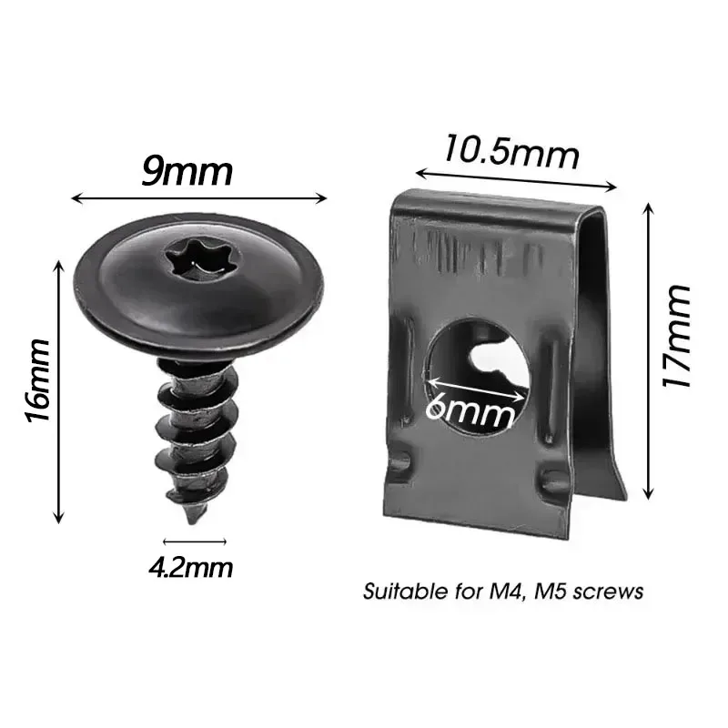 Саморезы, металлический крепежный зажим для автомобиля - Фотография_2