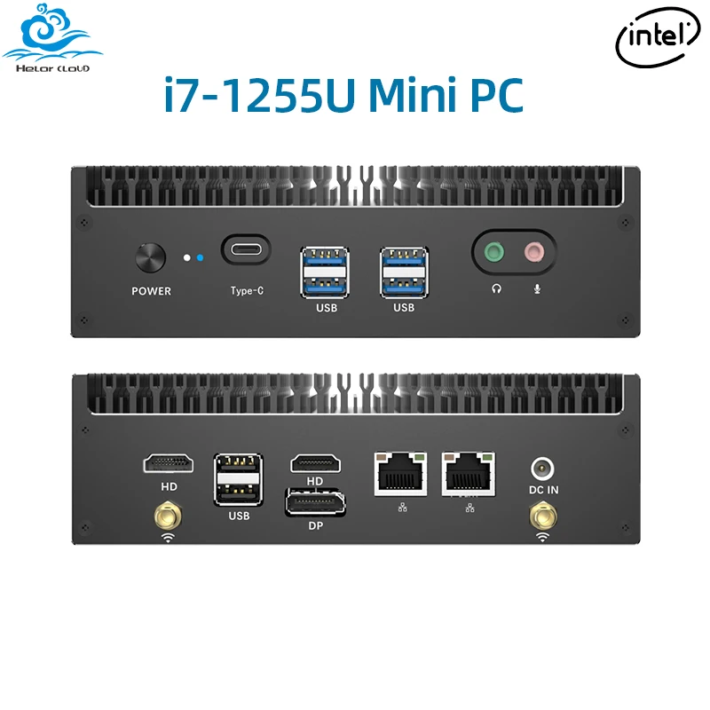 Мини-пк offoce, 12th intel i7 1255u