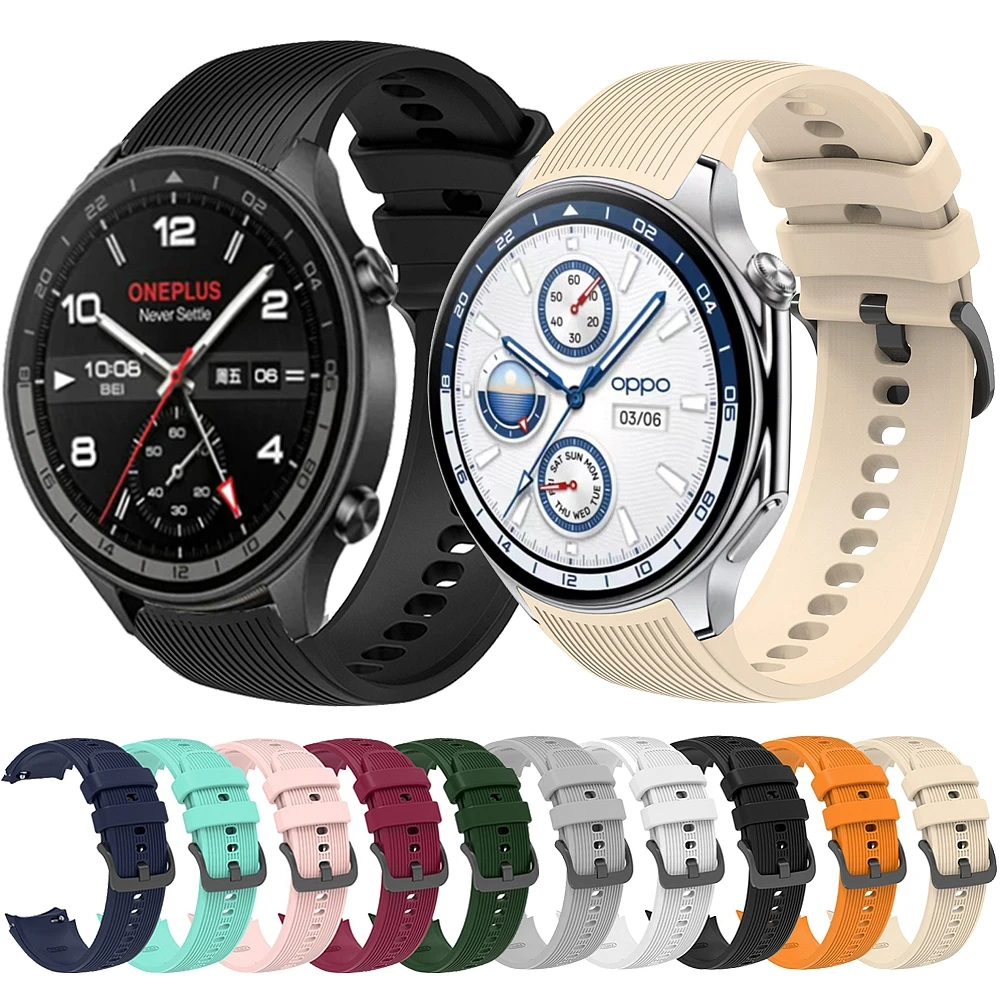 Силиконовый ремешок для часов oneplus watch 2 2r 3