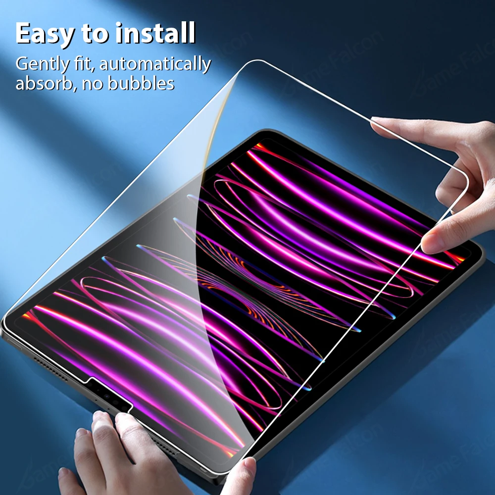 Закаленное стекло для ipad 10-го 9-го поколения a16 pro 12 - Фотография_2
