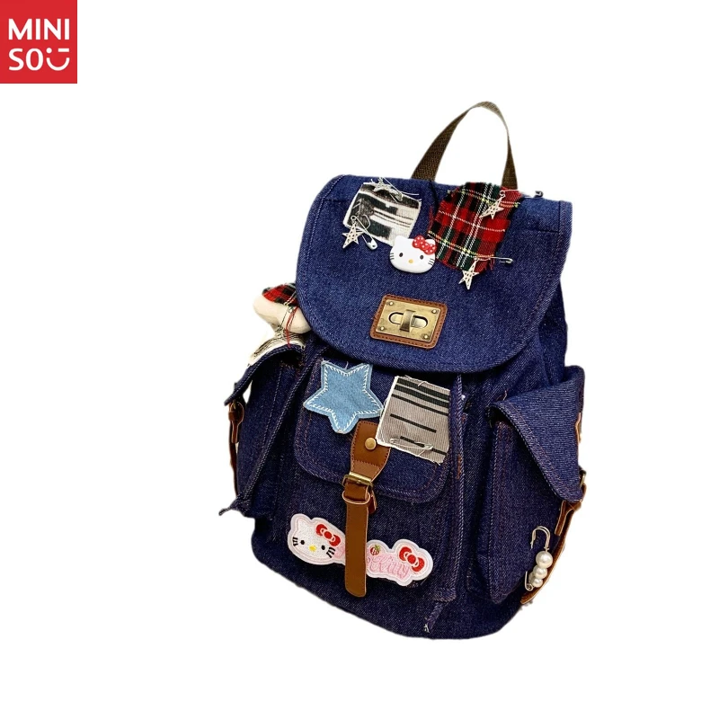 Новый рюкзак miniso hello kitty bone - Фотография_5