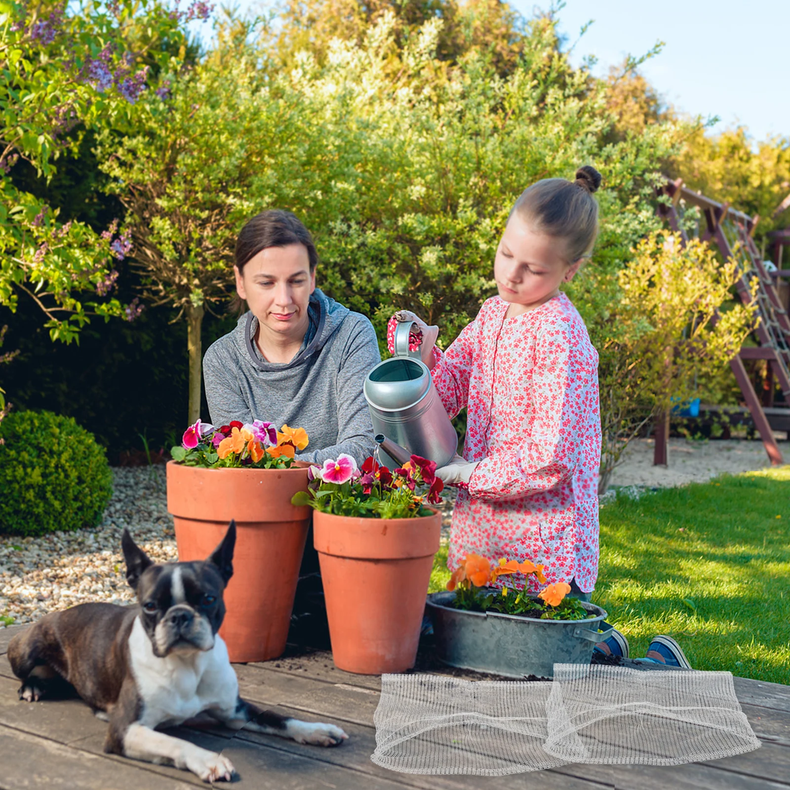 Защитная сетка для садовых растений из нержавеющей стали