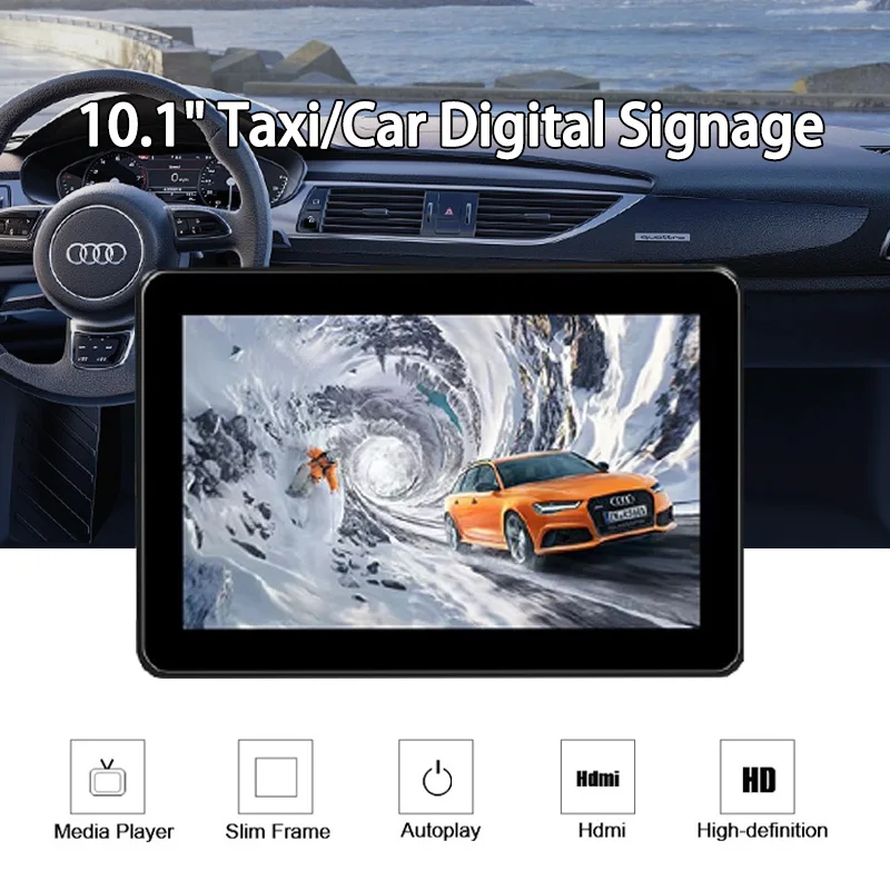 10,1-дюймовый подголовник такси - Фотография_2