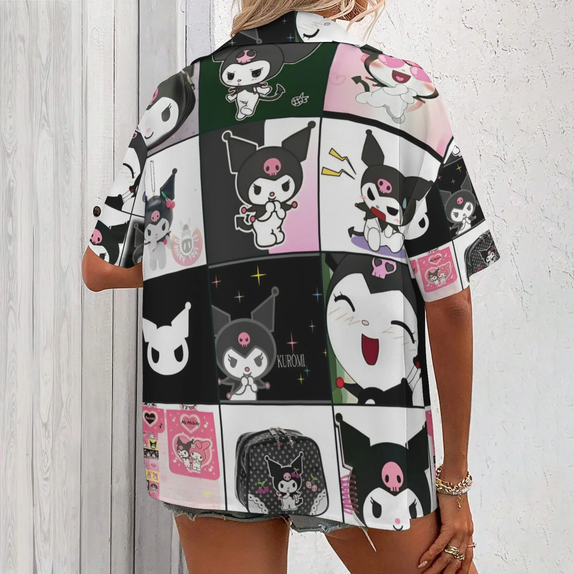 Рубашка kuromi для детей рубашка - Фотография_2