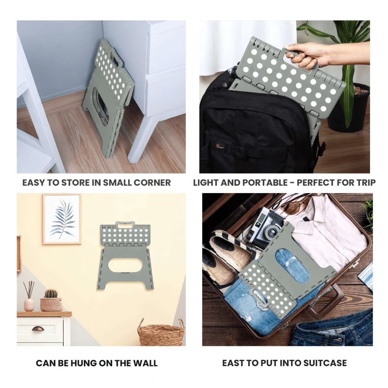 11-дюймовый высокий противоскользящий складной табурет-ступенька - Фотография_5