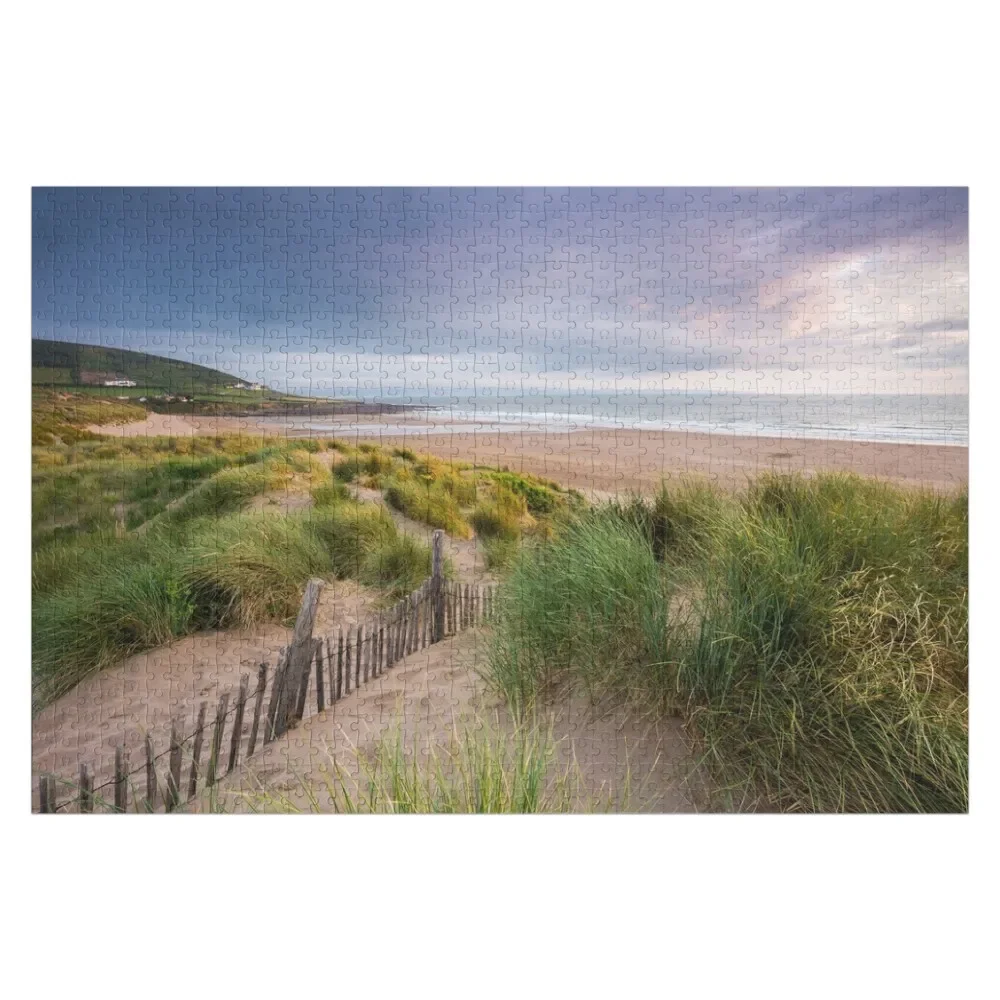 Пазл croyde bay, north devon, дерево