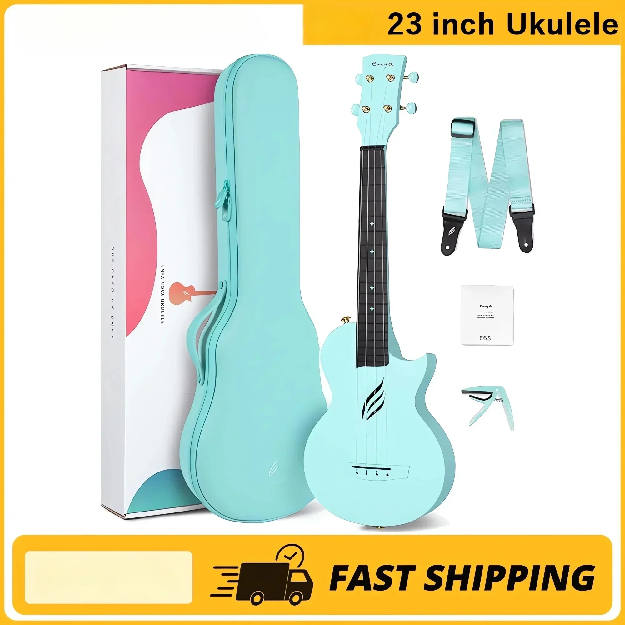 Enya nova ukulele 23-дюймовая укулеле - Фотография_4