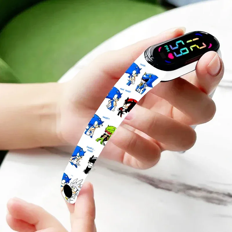 Цифровые часы disney stitch sonic - Фотография_4
