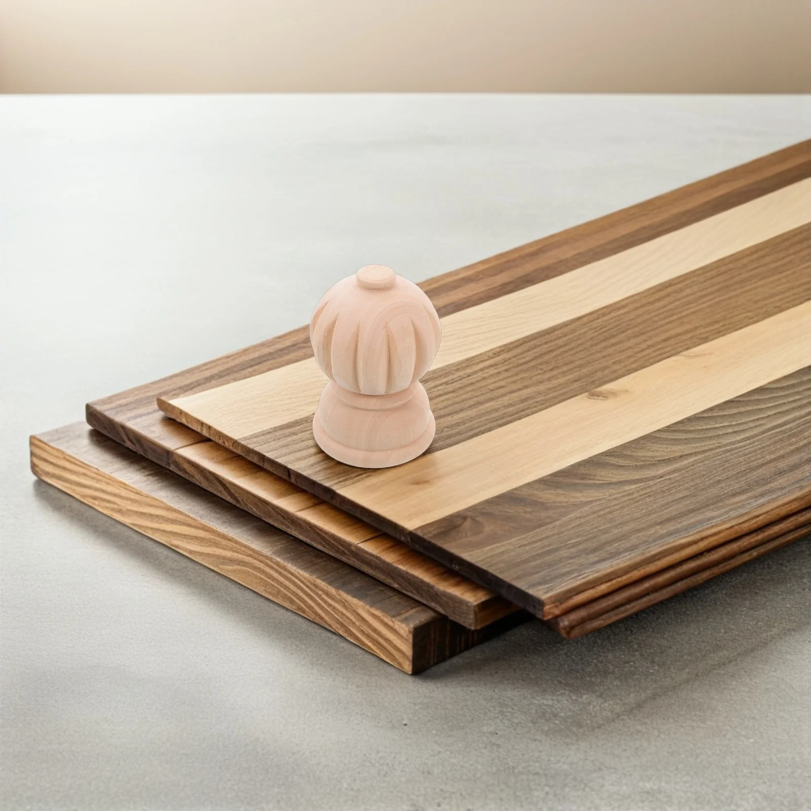 Ананас, деревянная балястерная стойка для лестницы - Фотография_5