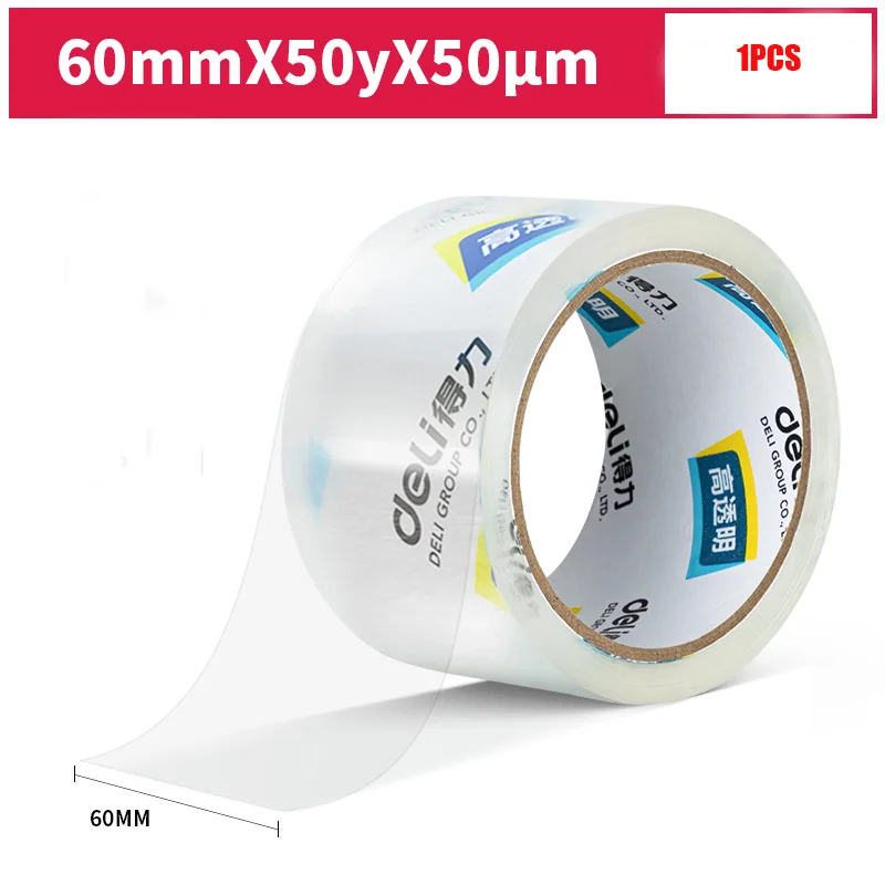 Deli 30322 60 мм * 50 мкм упаковочная лента