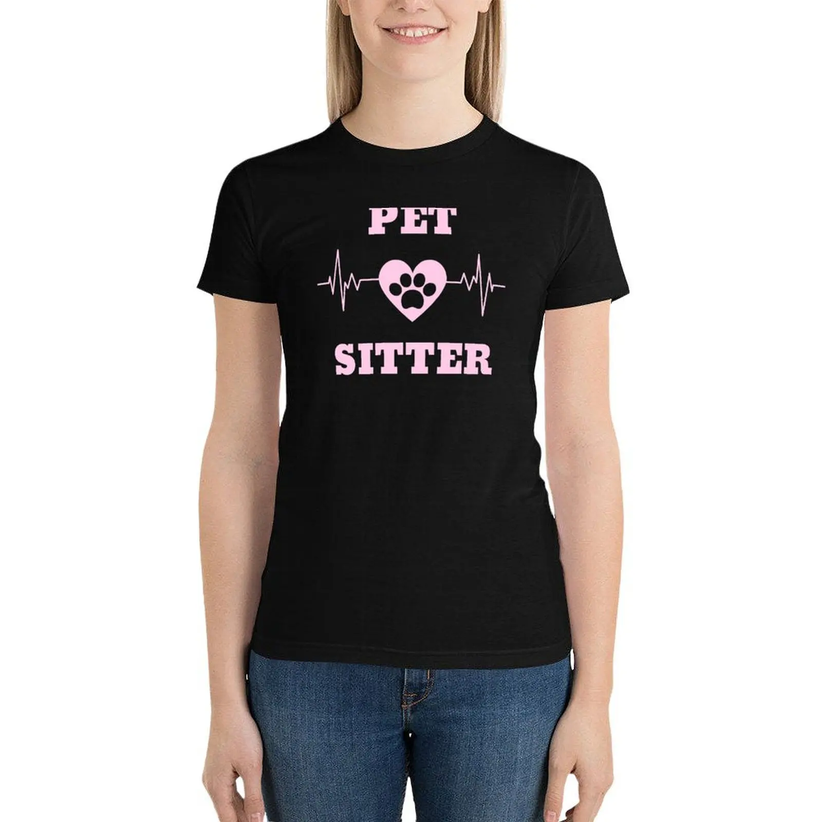 Футболка pet sitter heartbeat - Фотография_4