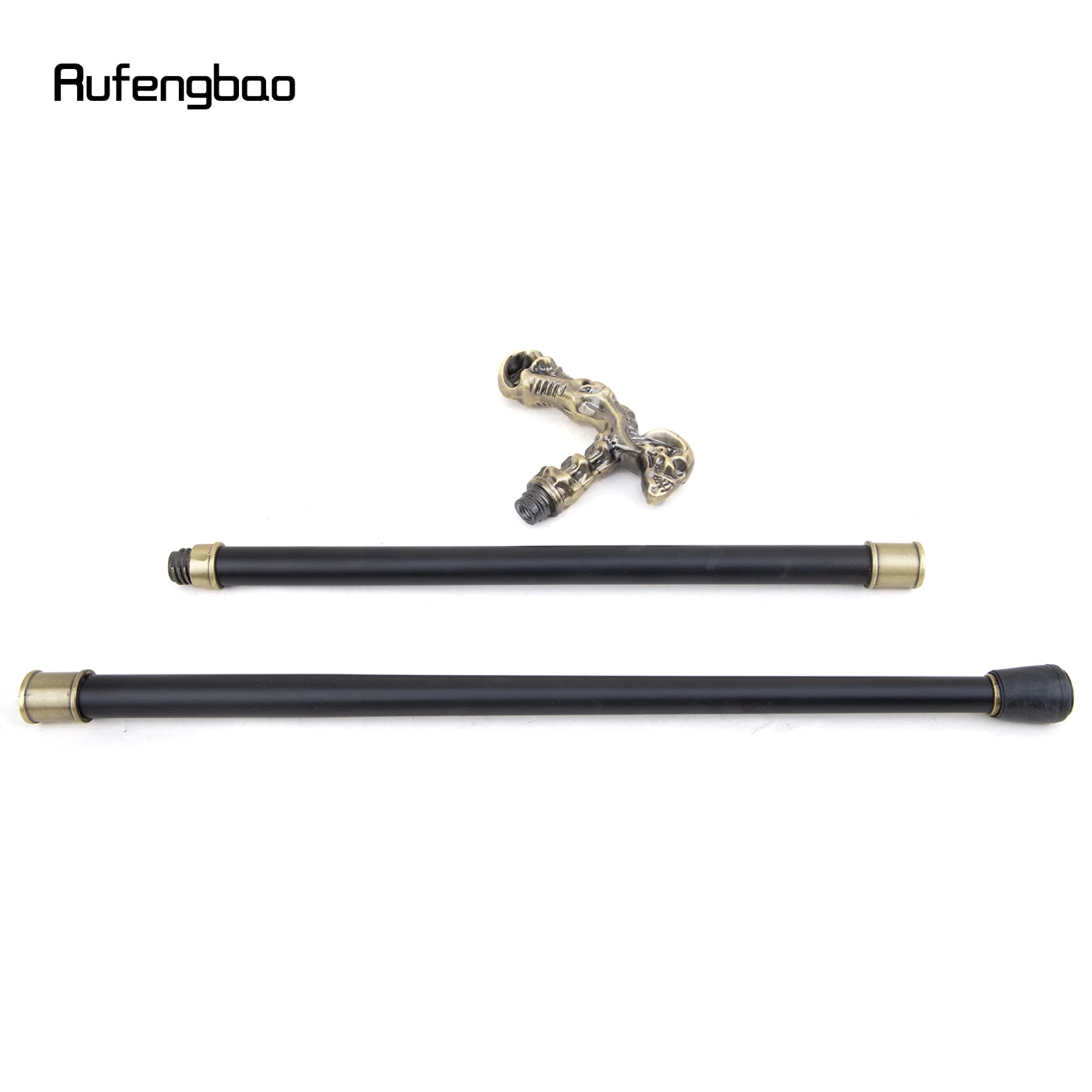 Медный череп, трость для ходьбы - Фотография_6