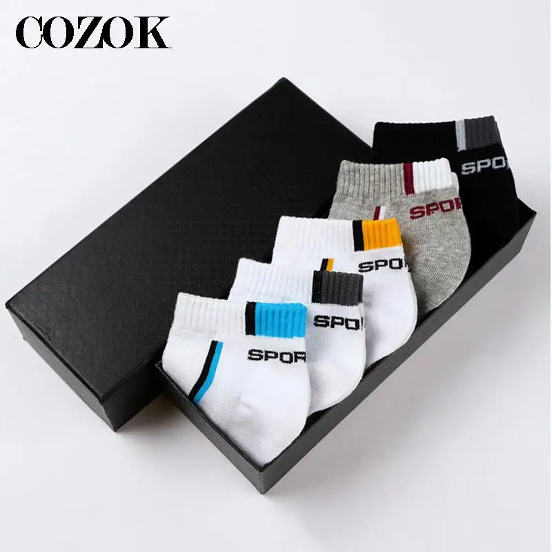 5 пар мужских носков до щиколотки размера 38-47 - Фотография_4