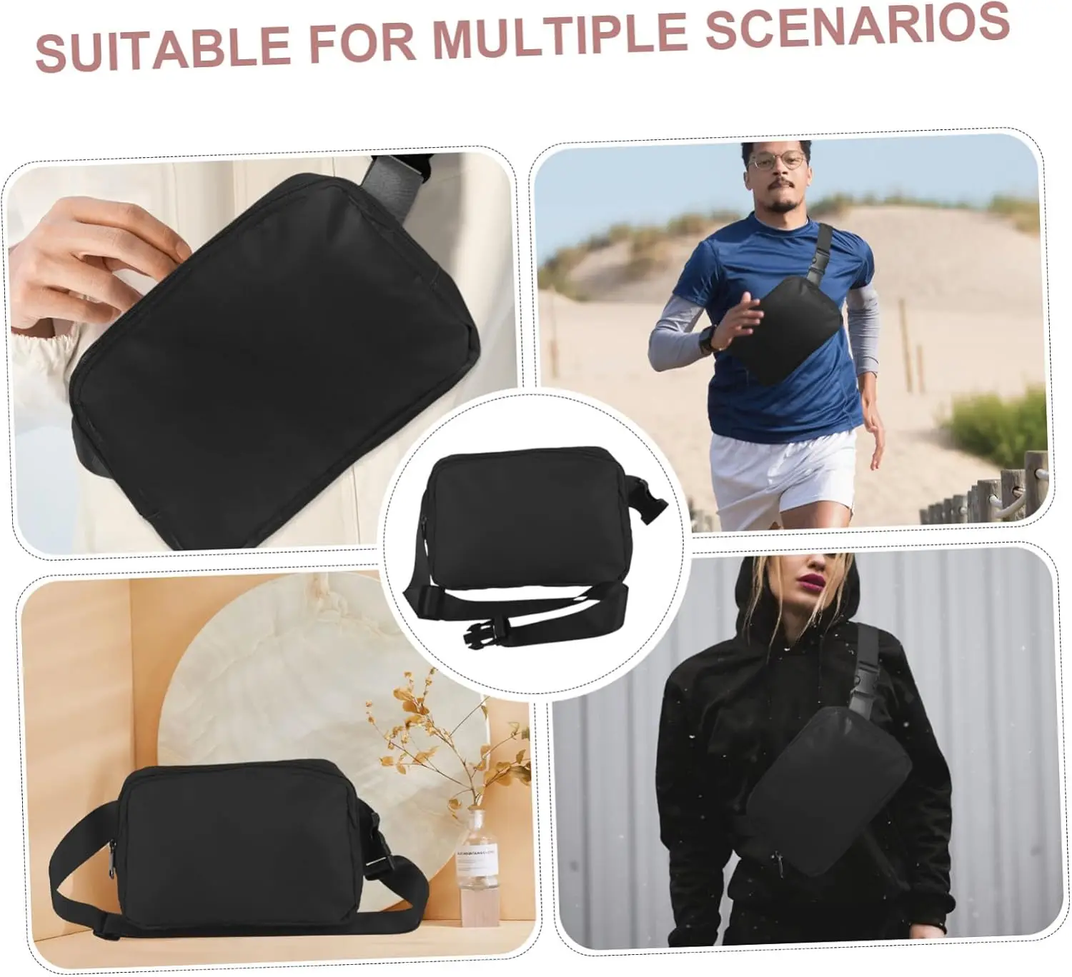 Zerodeko нейлоновая уличная поясная сумка - Фотография_2