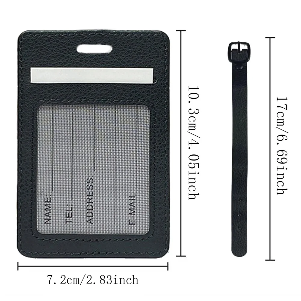 Initial chenille pu luggage tag - Фотография_2